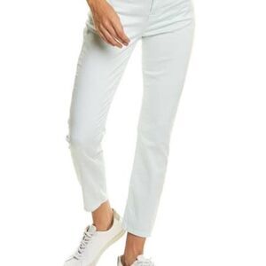 Jen7 Pale Mint Cropped Skinny Jeans Sz 4‎